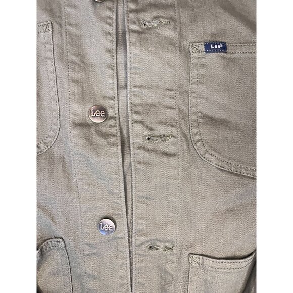 🧥 Lee Olive Green Utility Jacket | Size L - Picture 2 of 5